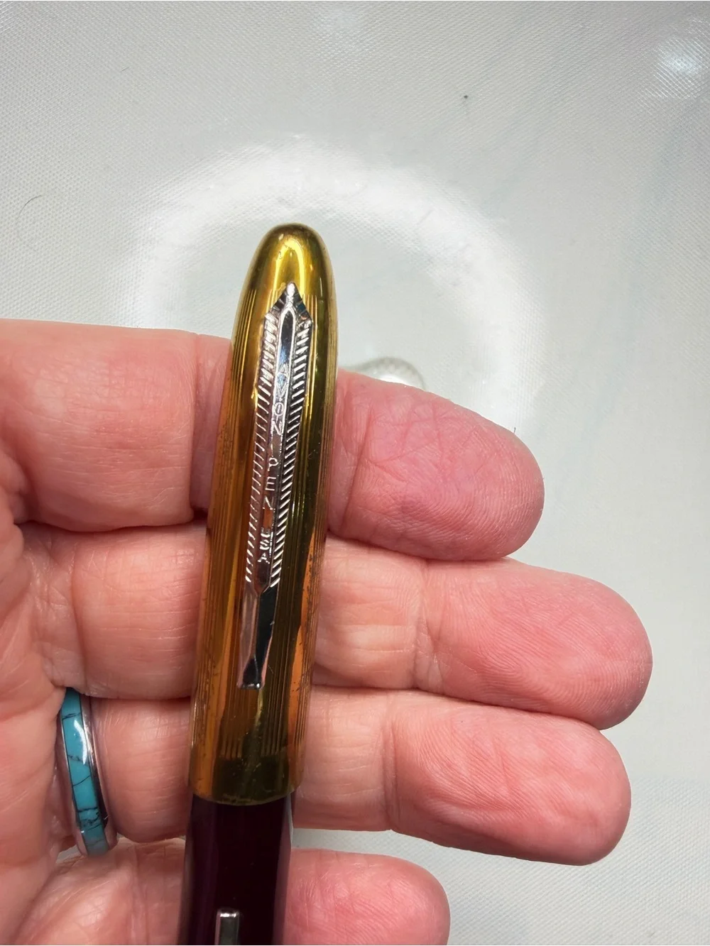 Avon Pen Company.  Fountain Pen.  Nib looks slightly bent